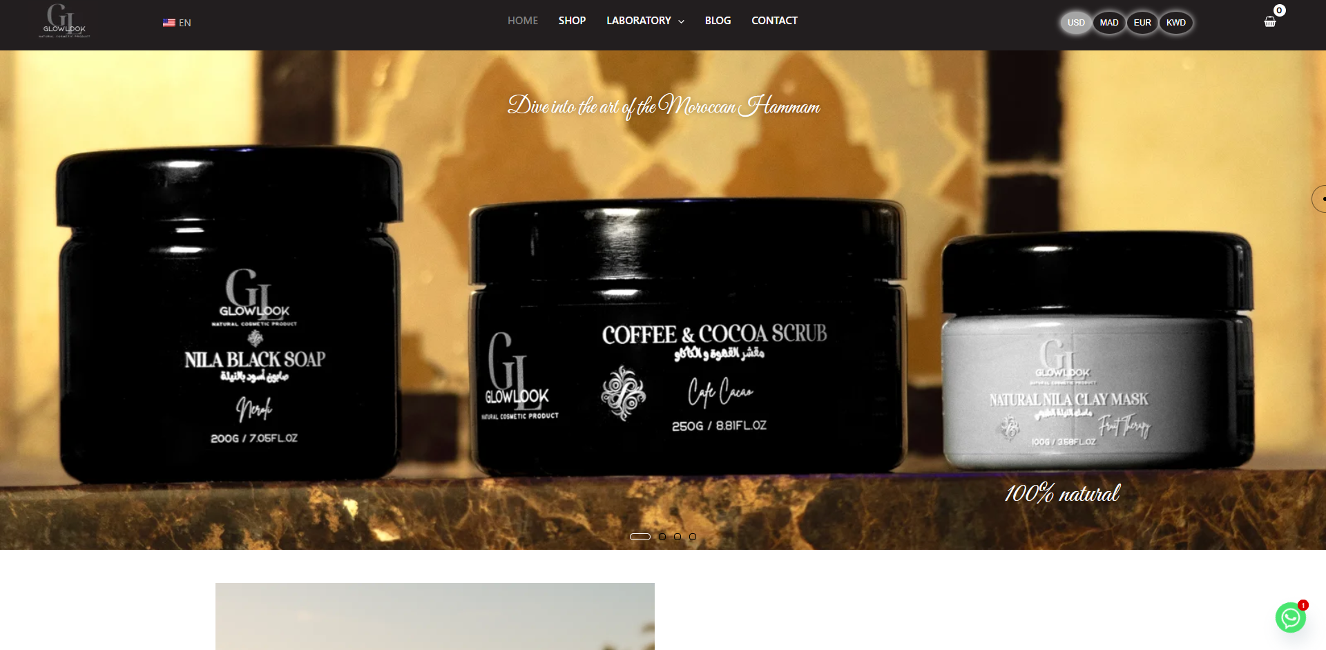 glow-look E-commerce Platform